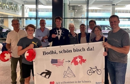 Inbound Student Bodhi Wier aus OR, USA, gut gelandet!